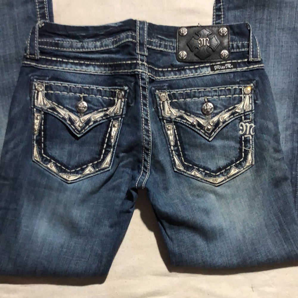 Miss Me Slim Boot Jeans - Picture 3 of 7